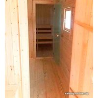 Русская баня Дом и Баня Александр (2.3x6 м)