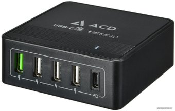 Сетевое зарядное ACD ACD-P605U-V1B