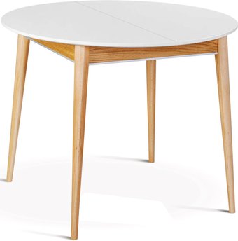 Кухонный стол ТехКомПро Арека КН 1000 121361 (бук/тон 1/тон подстолья 2/ножка 8)