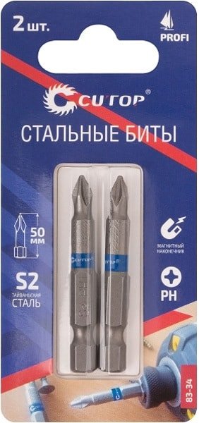 

Набор бит Cutop Profi 83-343 (2 предмета)