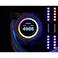 Система жидкостного охлаждения для процессора ID-Cooling Space SL360 XE WHITE