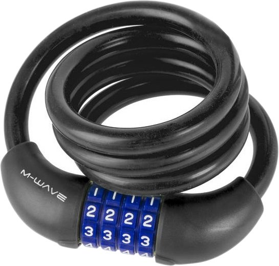 

Тросовый велосипедный замок M-Wave DS 12.10 S (черный)