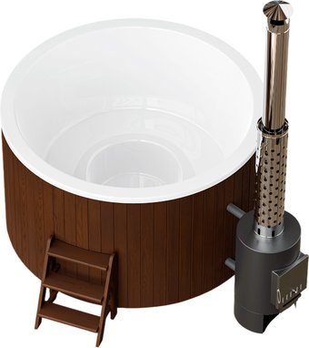 Купель PolarSpa Comfort термососна 195 Hot (темный)