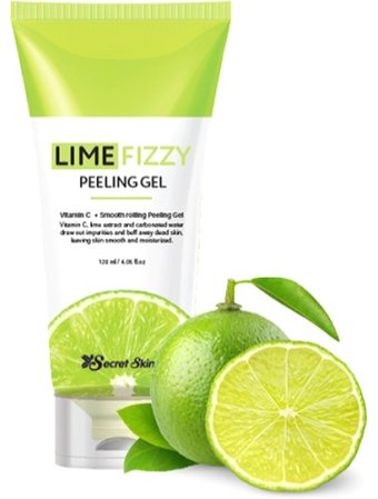  Secret Skin Пилинг для лица Lime Fizzy Peeling Gel Гель-скатка (120 мл)