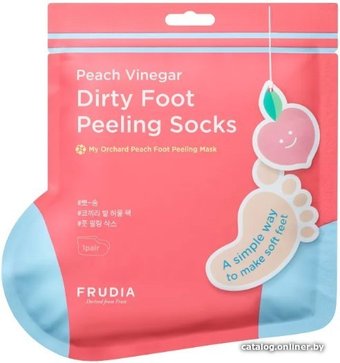 Frudia Носки для педикюра С ароматом персика 40 г