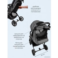 Коляска прогулочная «книга» Panda Baby XX (темно-серый)