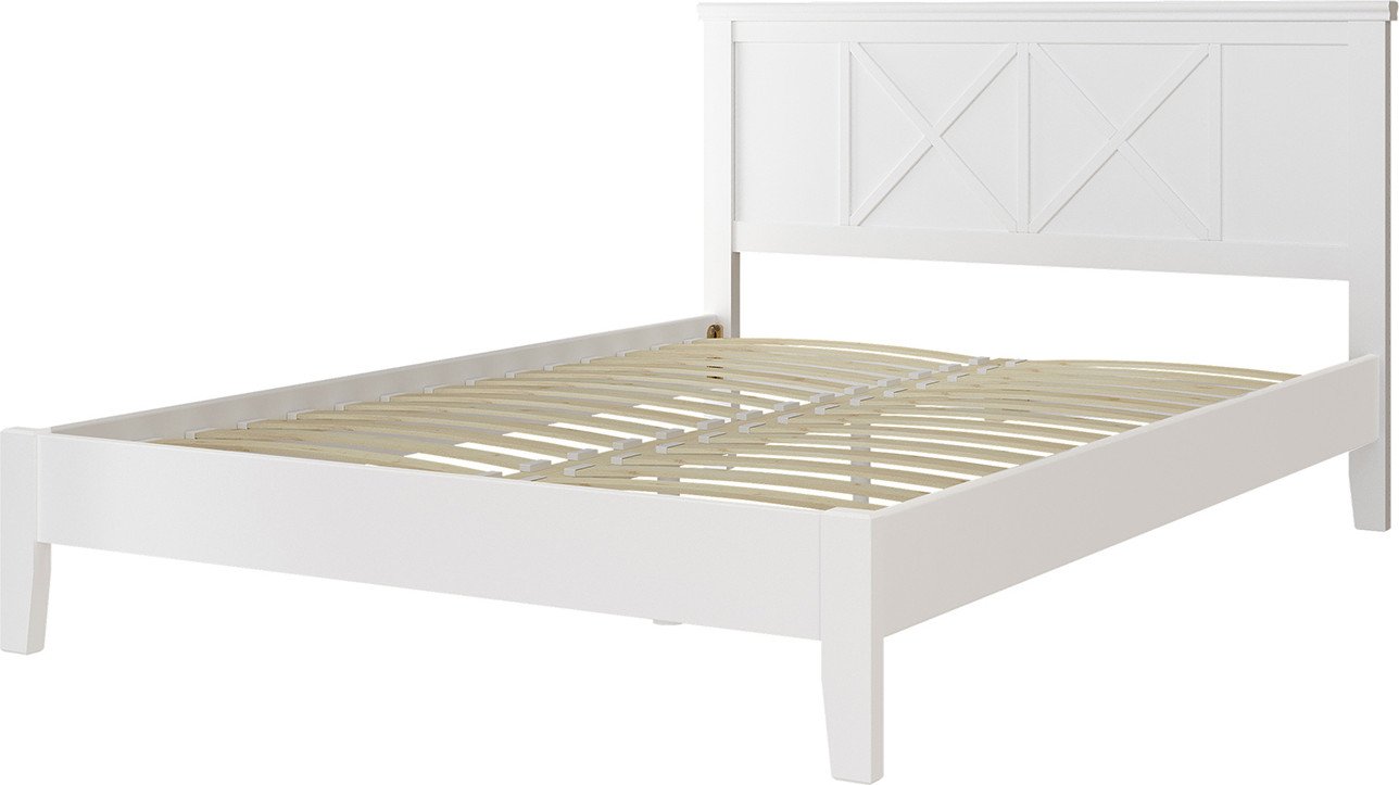 

Кровать Bravo Мебель Грация 2 140x200 (белый античный)