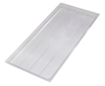 Сушилка для посуды AKS поддон верх.база 400, бесцветный