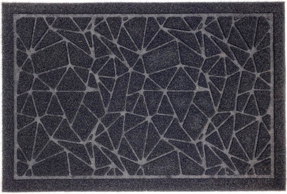 

Придверный коврик Sundays Home Natverk 45х75см 93688 (черный)