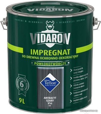 Пропитка Vidaron Impregnant V16 9 л (антрацит)