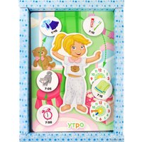 Магнитная доска Десятое королевство Магнитные истории. Учим время! 01657