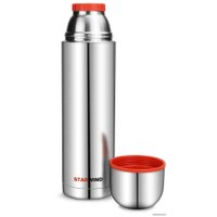 Термос StarWind 20-1200 1.2л (серебристый/красный)