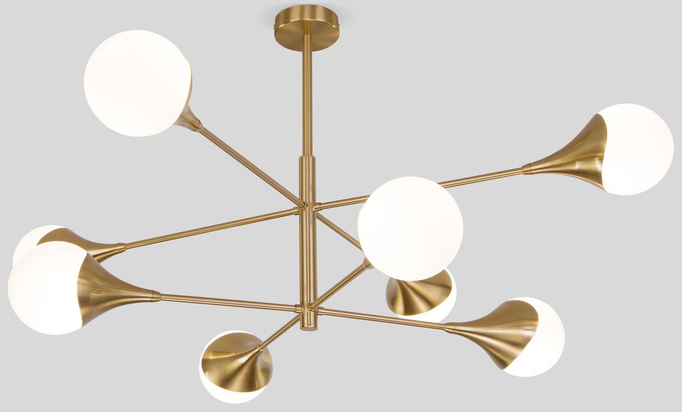 

Подвесная люстра Евросвет 60168/8 (латунь)