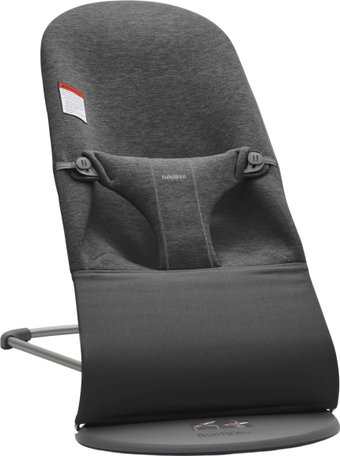 Шезлонг BabyBjorn Bliss 3D Jersey (ткань, charcoal grey)