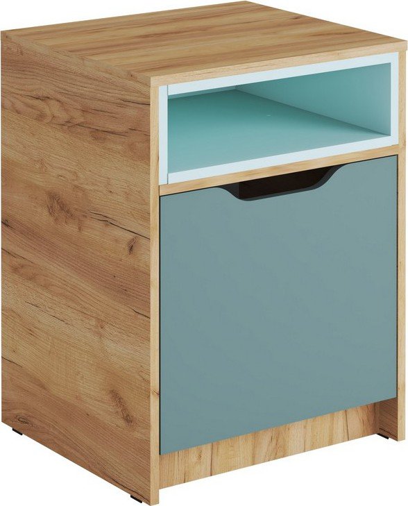 

Тумба МК Стиль Rich ТМ-001 (дуб крафт золотой/кенди/сумеречный голубой)