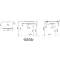 Умывальник Vitra Metropole 7535B003-0673