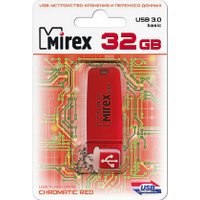 USB Flash Mirex CHROMATIC RED 32GB (13600-FM3CHR32)