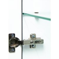  Домино Шкаф-пенал для ванной 40 Garden без ящика (зеленый)