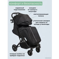 Коляска прогулочная «книга» Panda Baby XX (черный)