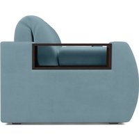 Диван Мебель-АРС Аккордеон Барон №3 ППУ 180x200 (голубой Luna 089)