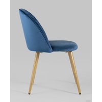 Стул Stool Group Лион Страйпс DC-69030G HLR-63 (велюр голубой)