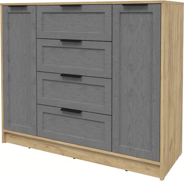 

Тумба Интерлиния Концепт Тренд КТ-Т120 (дуб золотой/дуб серый)