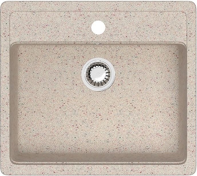 Кухонная мойка Berge BR-5750 (бежевый матовый)