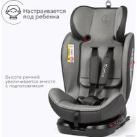 Детское автокресло Tomix Titan Isofix DS35 (серый)