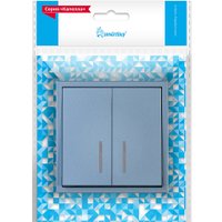 Выключатель SmartBuy Капелла SBE-09bl-10-SW2-1