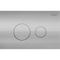 Панель смыва D&K Venice DB1029001 (хром)