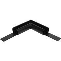 Аксессуар Elektrostandard Slim Magnetic Коннектор угловой для шинопровода Round накладной черный 85135/00