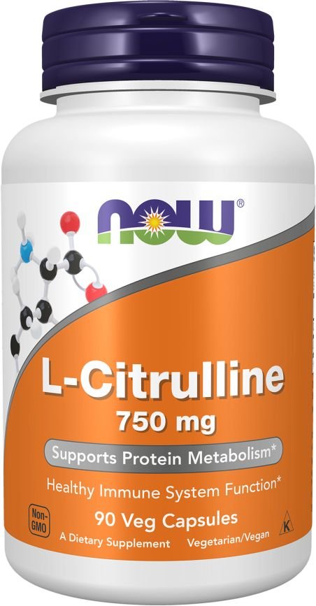 

Цитруллин Now Foods L-Citrulline 750 мг (90 капсул)