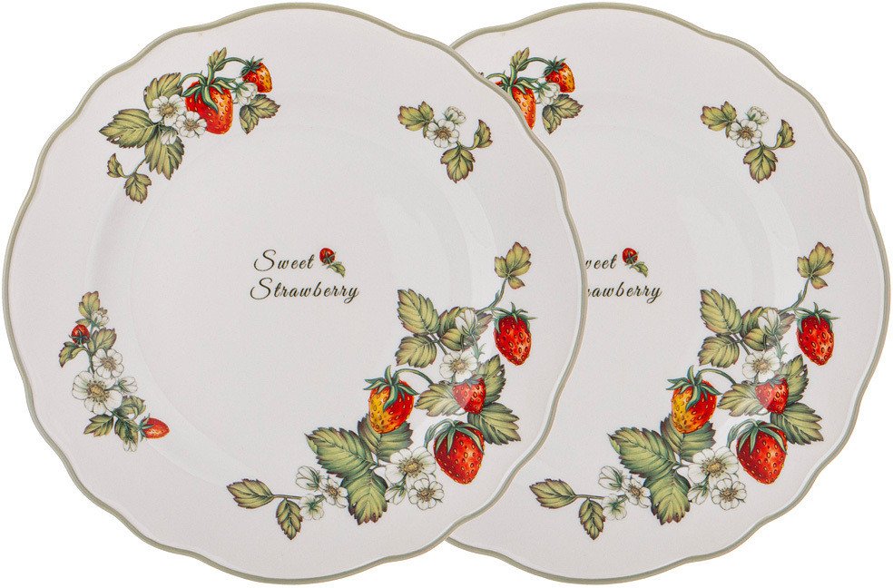 

Набор тарелок Lefard Strawberry 85-1894 (2шт)