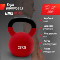 Гиря Unixfit KBVIN28RD 28 кг Red