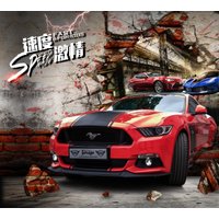 Фотообои ФабрикаФресок Форсаж. Ford Mustang. Форд Мустанг. Для Гаража 1053270 (300x270)