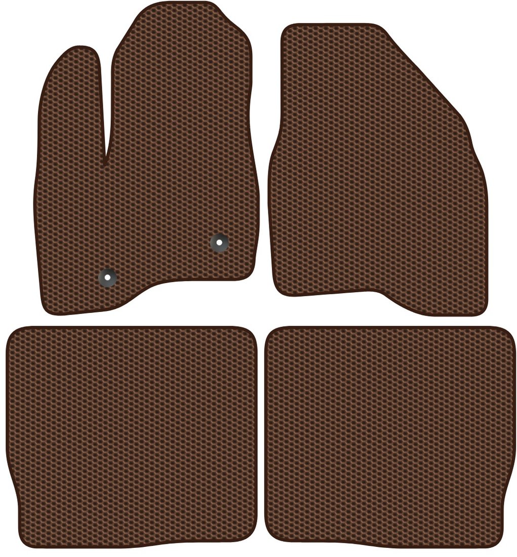 

Комплект ковриков для авто Alicosta Ford Explorer V (suv / U502) 2010 - 2018 (коричневый, сота)