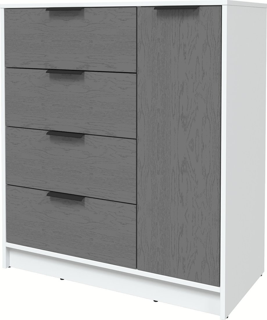 

Тумба Интерлиния Концепт КТ-Т90 Глосс (белый платинум/дуб серый)