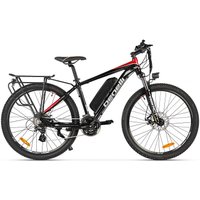 Электровелосипед Benelli E-MTB Alpan 27.5 (черный/красный)