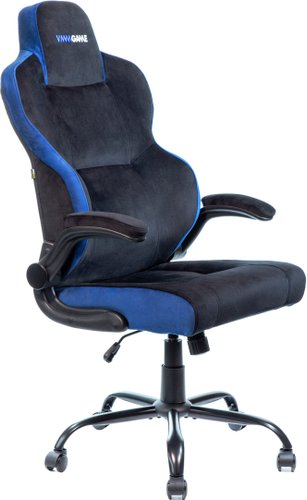 Игровое (геймерское) кресло VMMGame Unit Velour XD-A-VRBKBE (черный/синий)