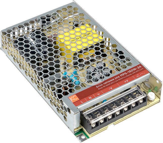 

Блок питания на DIN-рейку КС MPS-150W-24V