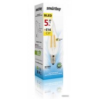 Светодиодная лампочка SmartBuy С37 Filament E14 5 Вт 3000 К [SBL-C37FCan-05-30K-E14]