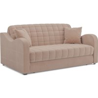 Диван Мебель-АРС Аккордеон Барон №4 ППУ 180x200 (бежевый Luna 061)