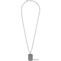 Кулон Zippo Black Crystal Pendant Necklace 2007178 (серебристый/черный) в Бресте