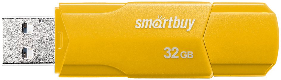 

USB Flash SmartBuy Clue 32GB (желтый)