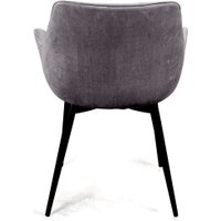 Стул с подлокотниками Ваш день Archi Barkhat 27 (серый)