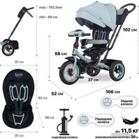 Детский велосипед Nuovita Bamzione B2 (ангелит)