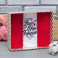 Набор полотенец Экономь и Я Love You Forever 4880087