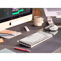 Клавиатура Logitech MX Mechanical Mini Tactile for Mac 920-010553 (белый/светло-серый, нет кириллицы)