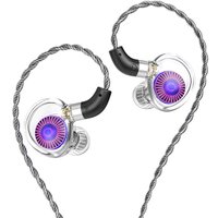 Наушники TRN Medusa (прозрачный, без микрофона)