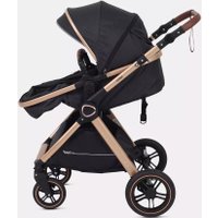 Универсальная коляска Rant Basic Roller Gold RA161 (2 в 1, black)